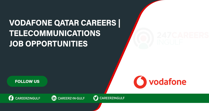 Vodafone Qatar Offers Varity of Jobs Openings in All Over Qatar
